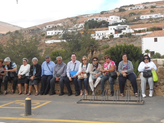 Los mayores, de visita cultural por Betancuria
