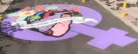 Puerto del Rosario conmemora el 8M con un mural dedicado a todas las mujeres ‘Antes invisibles, ahora invencibles’