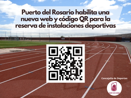 La capital pone en marcha una web y código QR para la gestión de reservas de instalaciones deportivas