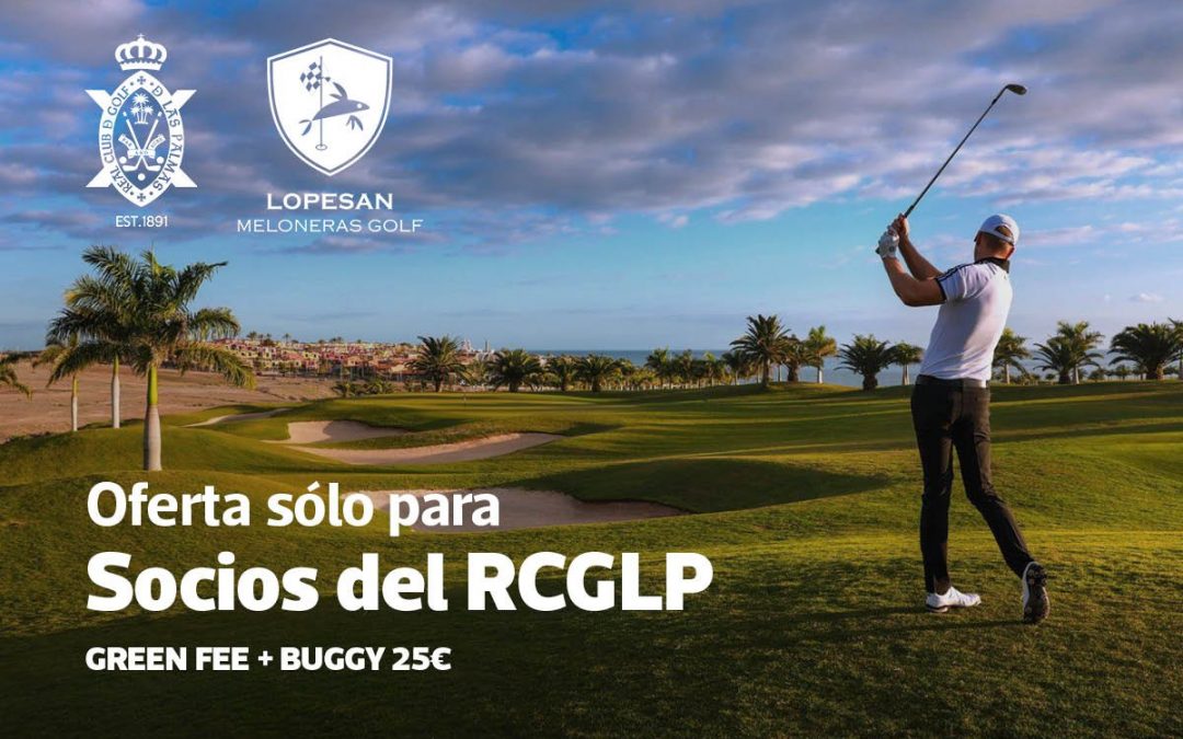 Acuerdo exclusivo con Lopesan Meloneras Golf
